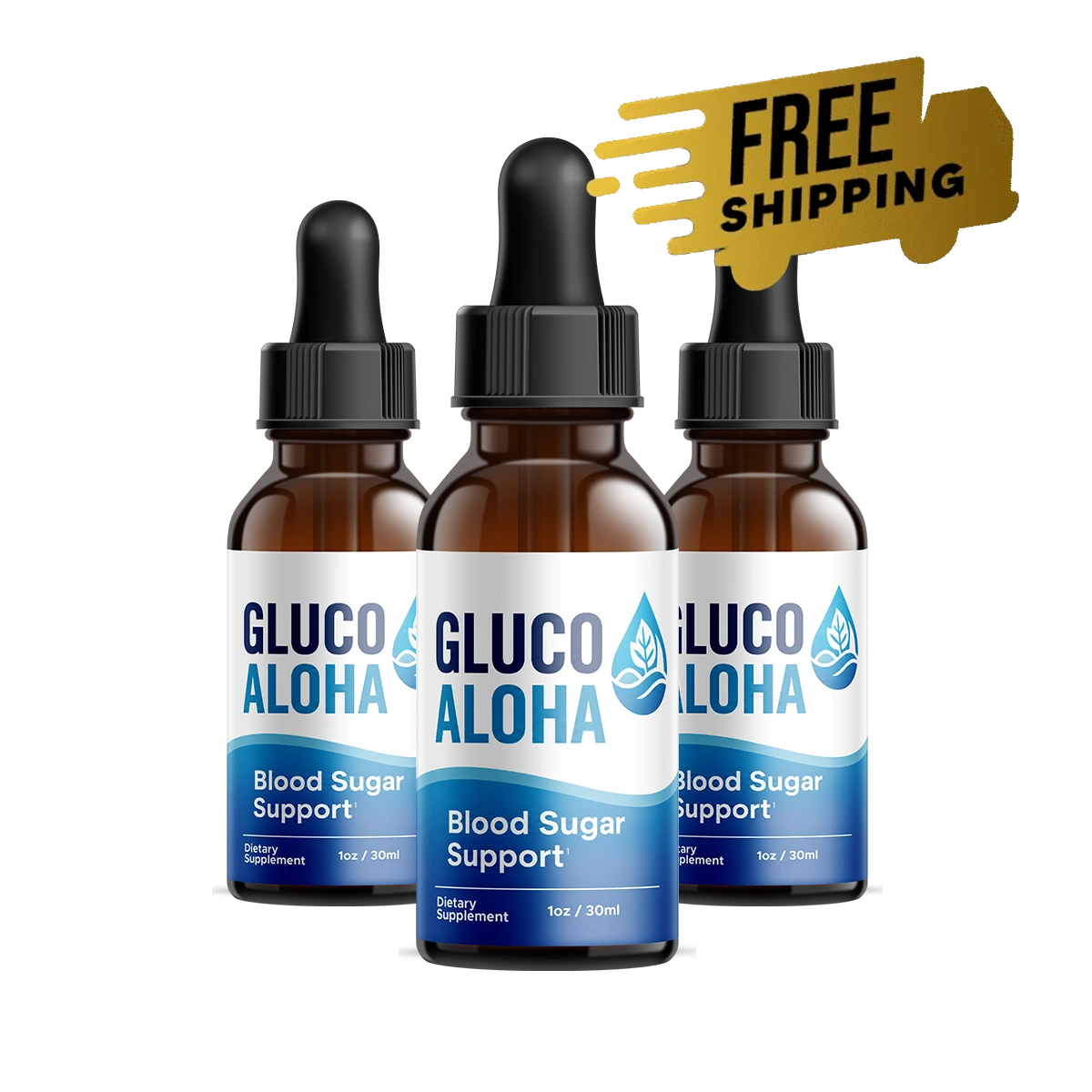 Official GlucoAloha Blood Sugar Support Supplement